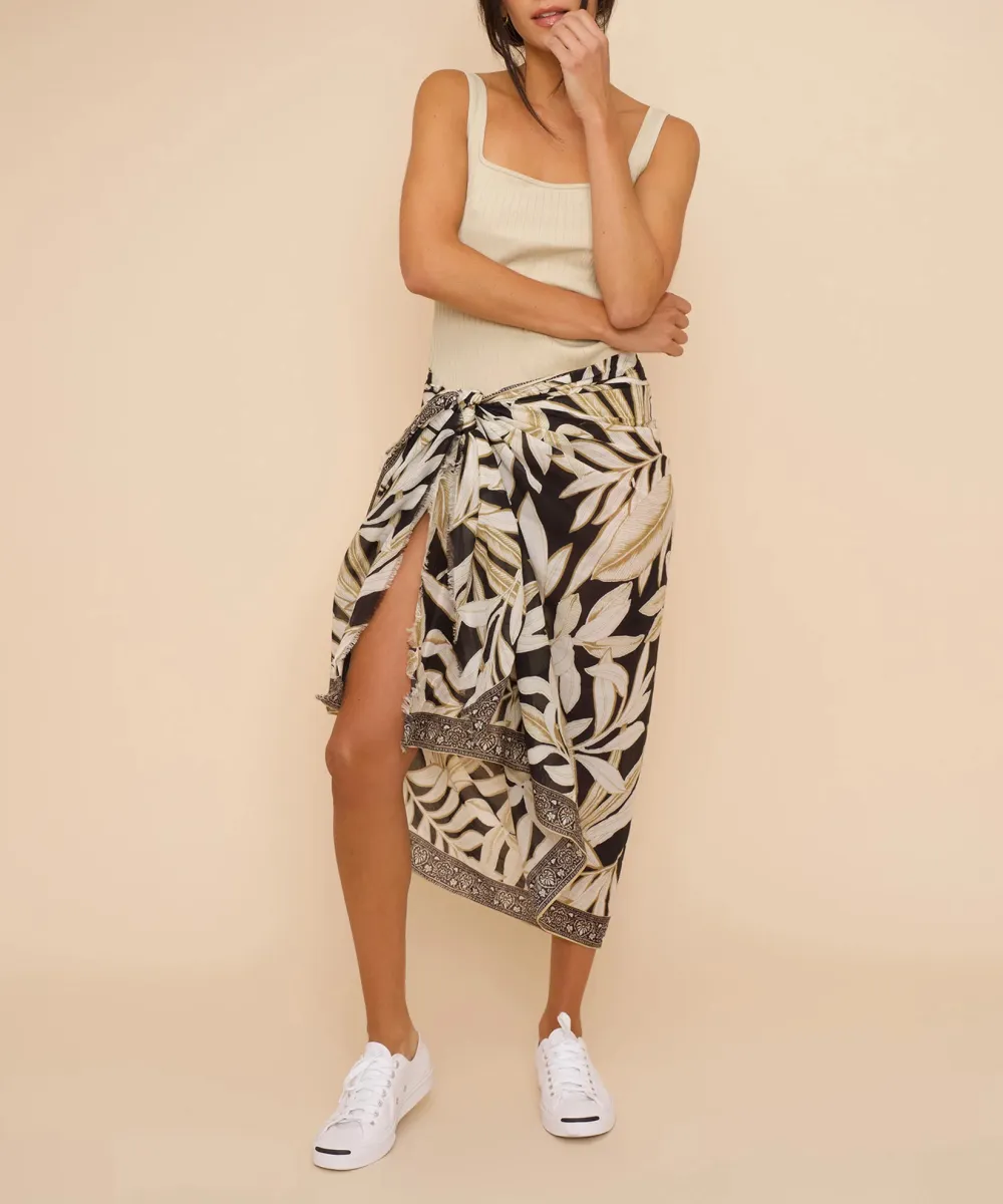 Art Graphic Casual Style Wrap