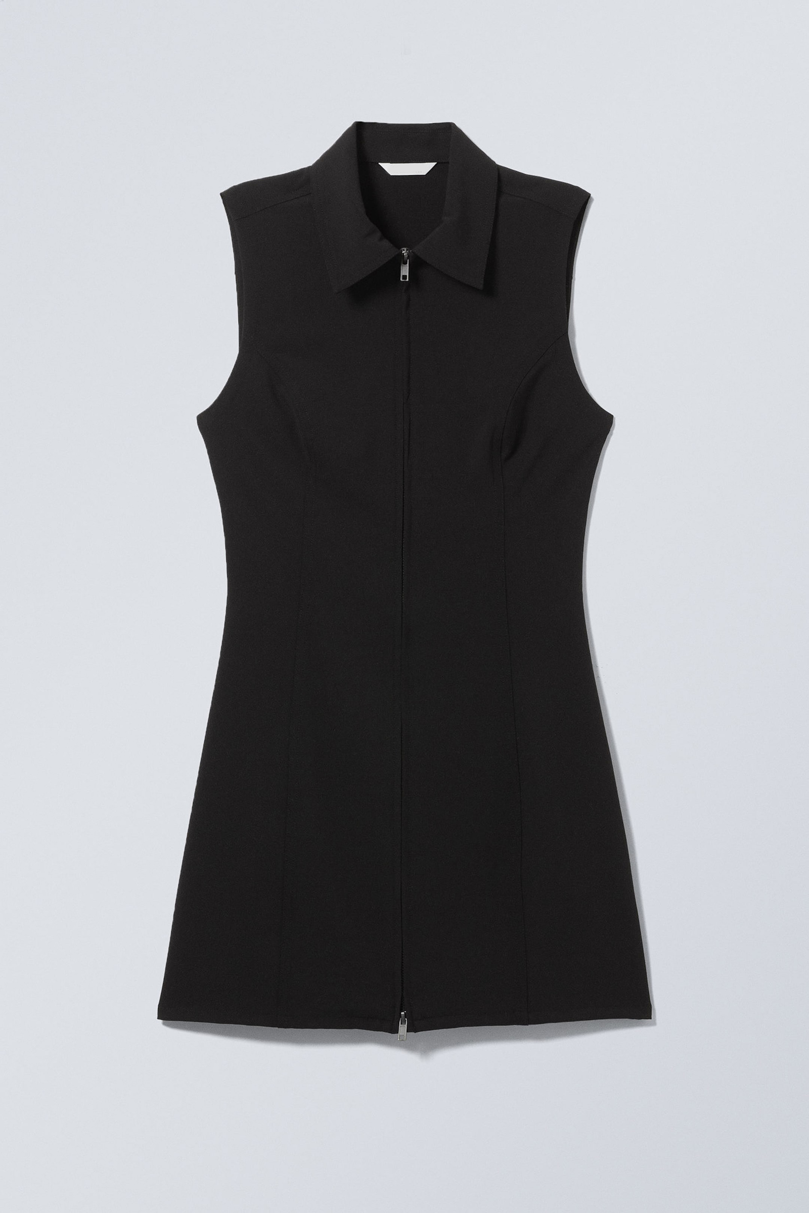 Half Zip Sleeveless Dress