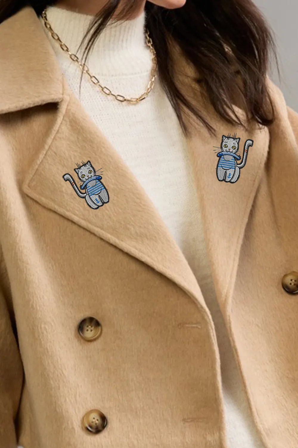 Trudy Double Breasted Short Jacket