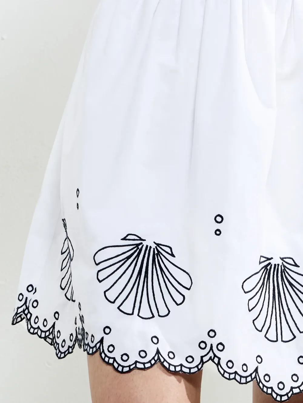 Versatile Retro Embroidered Print Dress