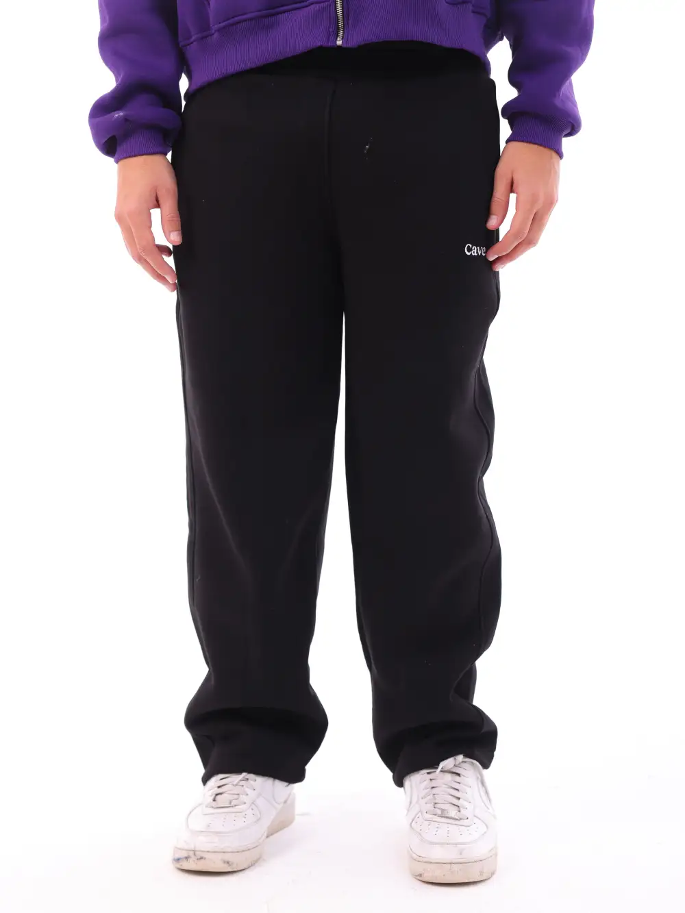 Travel Ready Wide Leg Fleece Jogger Pants