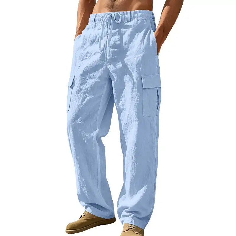 Men's Relaxed-fit Beach Cargo Pants Pocket