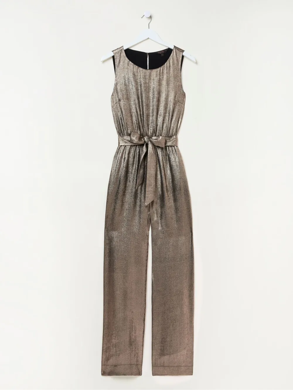 Gisele Gold Metallic Jumpsuit