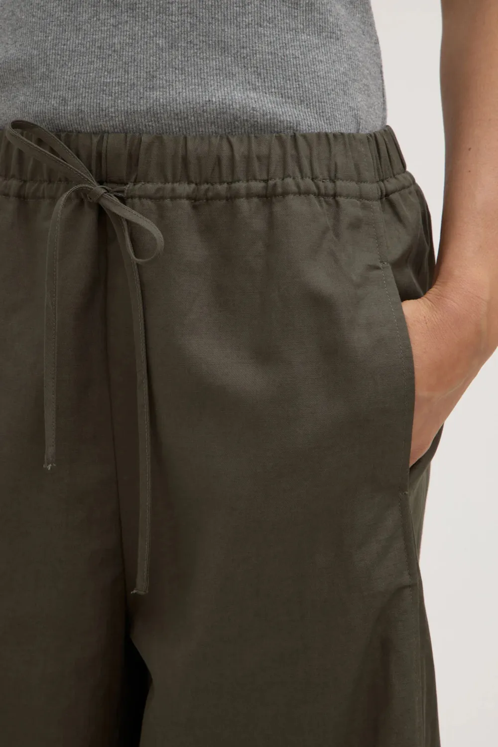 Slanted Pocket Pants