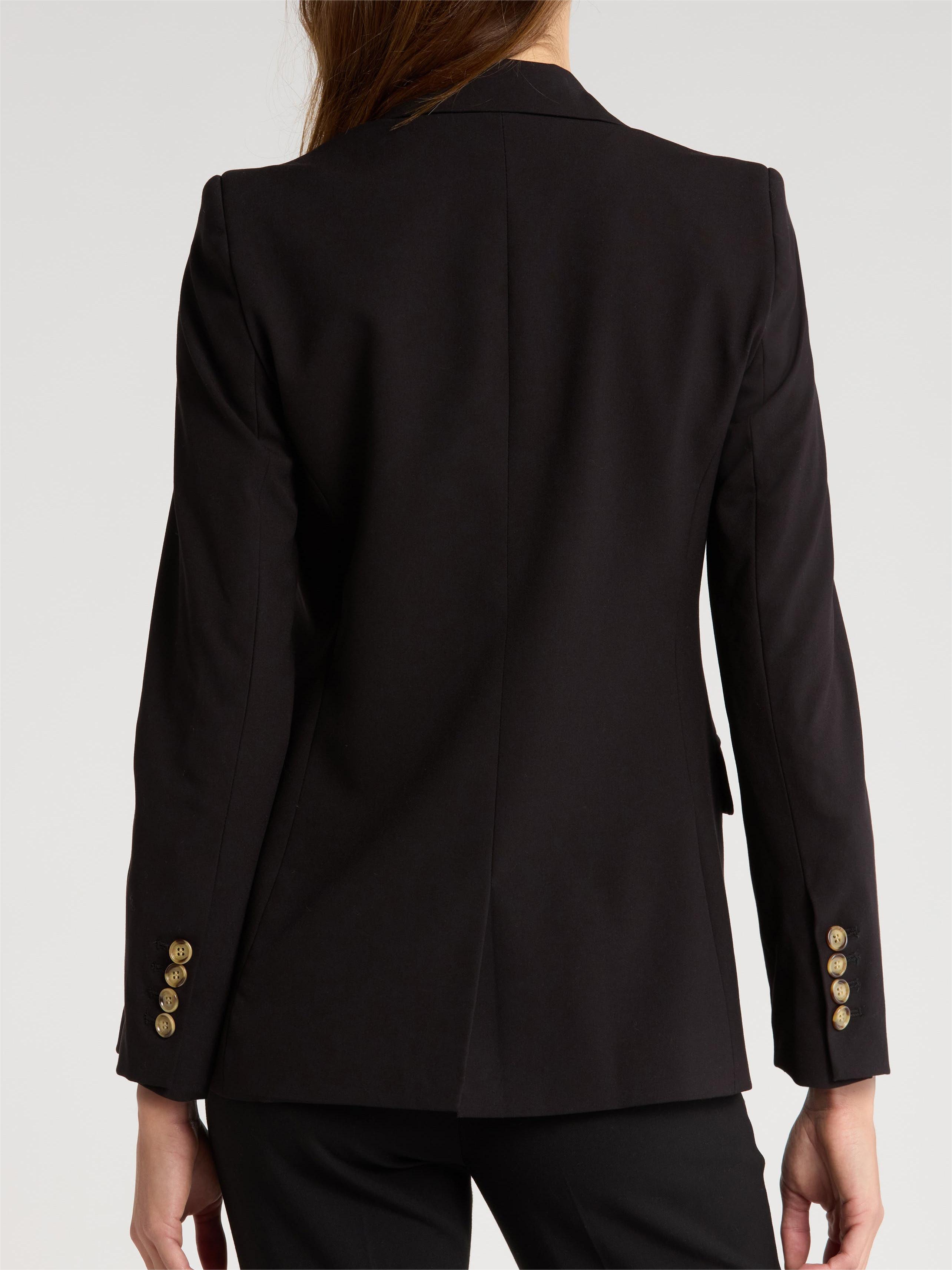 Single Button Relaxed Blazer