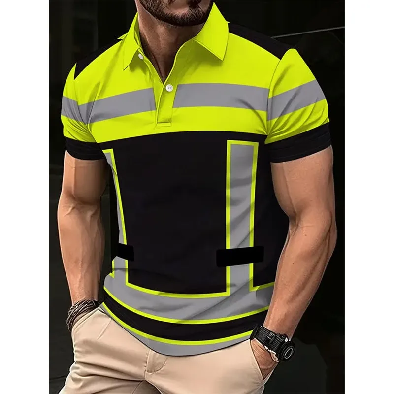 Men's Printed Polo
