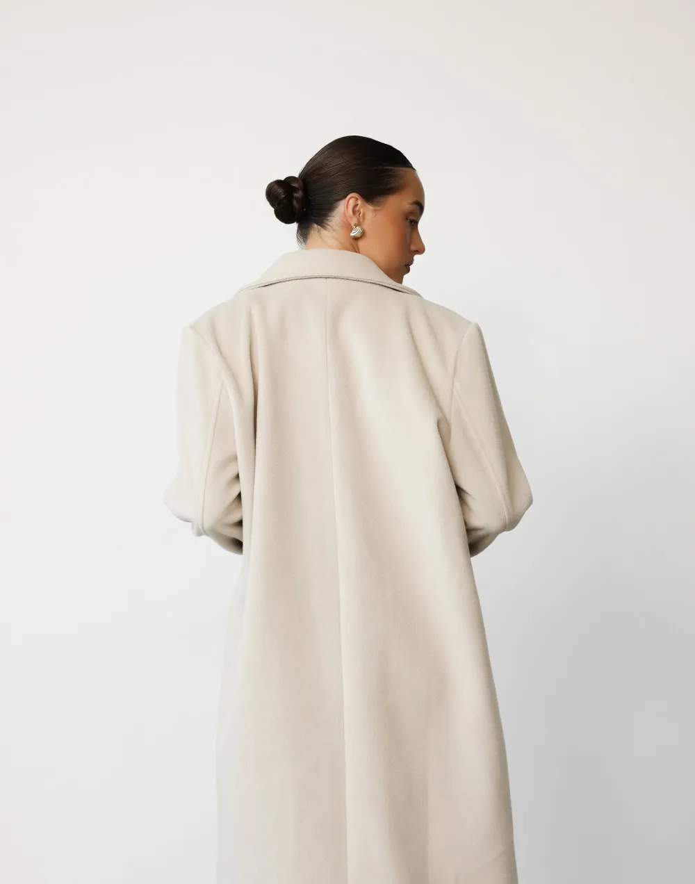 Abbey Trench Coat (Latte)