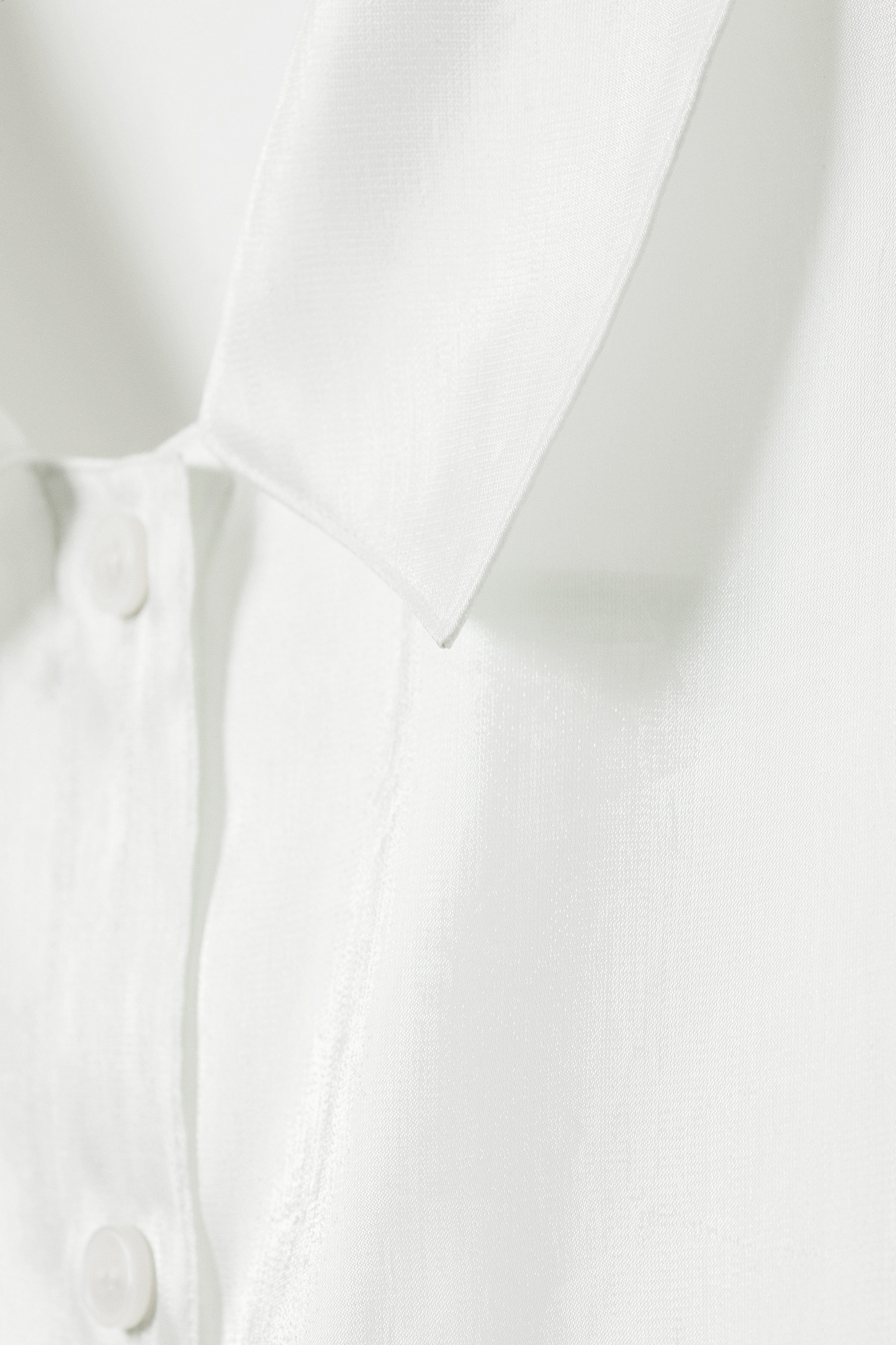 Oversized Drop Shoulder Button Up Shirt