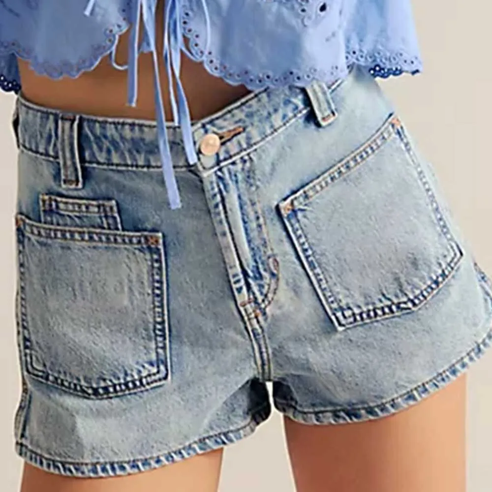 Button Pocket Shorts