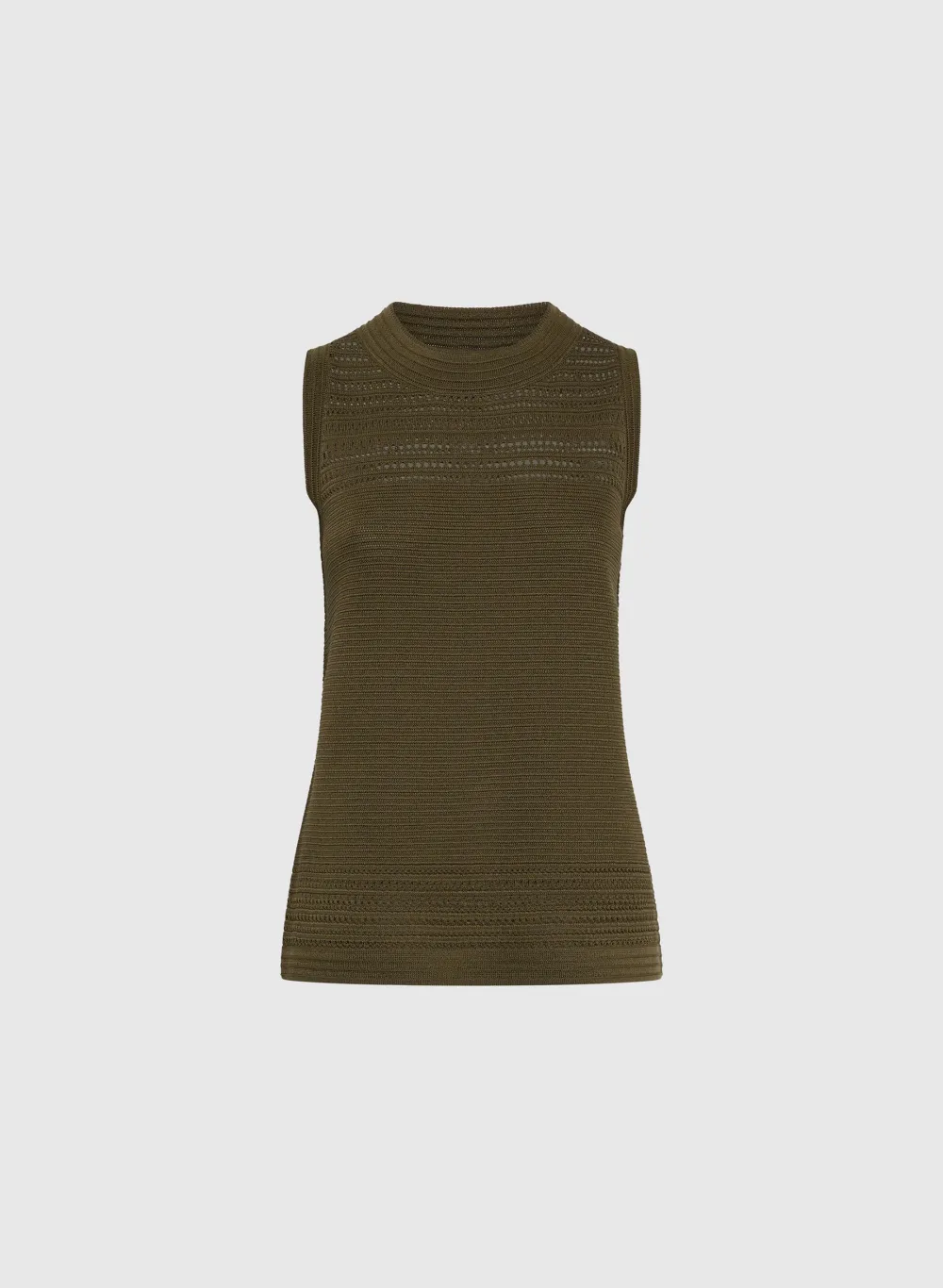 Ribbed Knit Vest