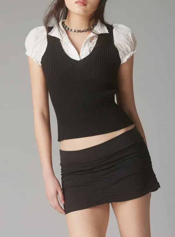 Stand Collar Top