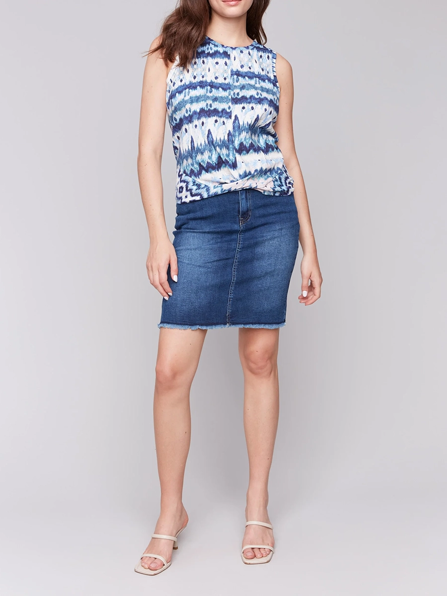 Girly High-End Art Pure Cotton Vest