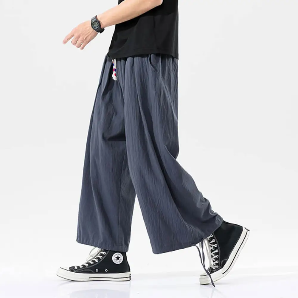 Wide Pleated Lounge Pants