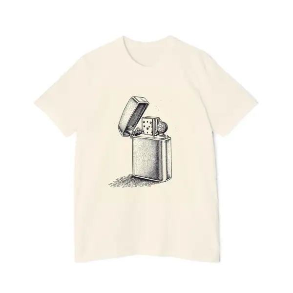 Modern Canvas Graphic T Shirt