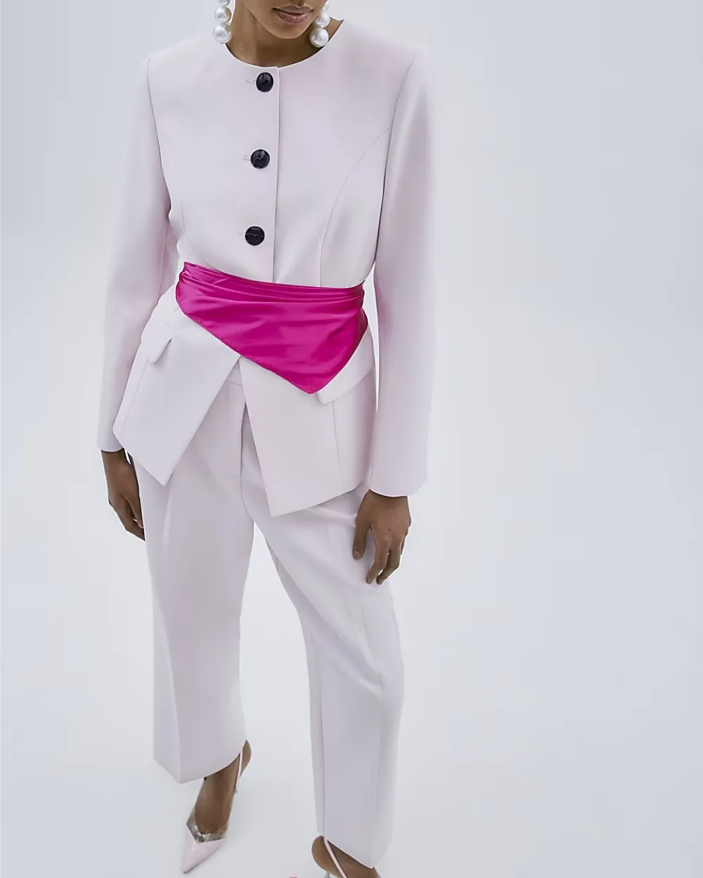 Women's Round Neck Casual Long Sleeve Suits