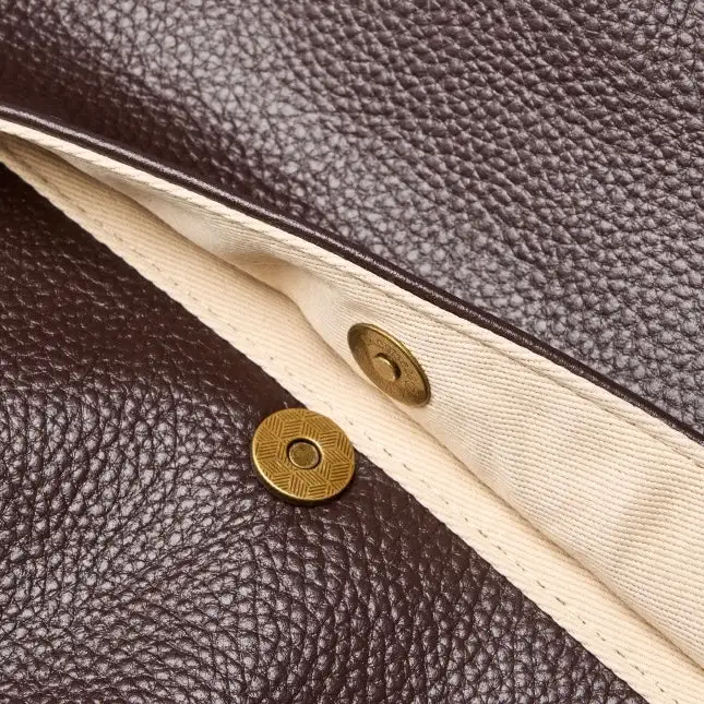 Structured Minimal Leather Handbag