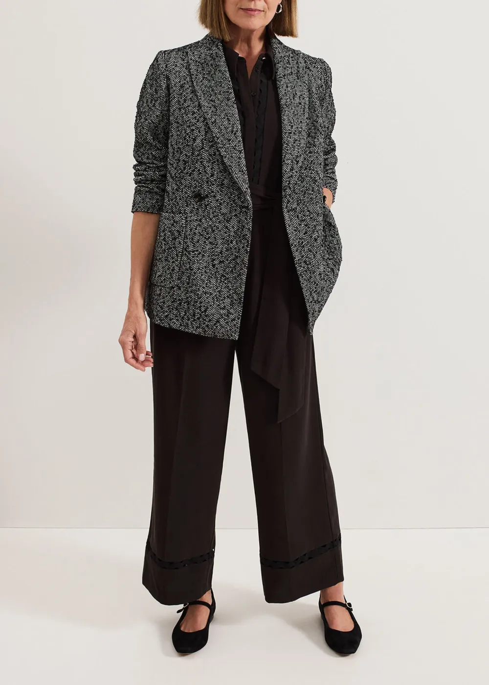Business High-End Solid Color Women's Jumpsuit