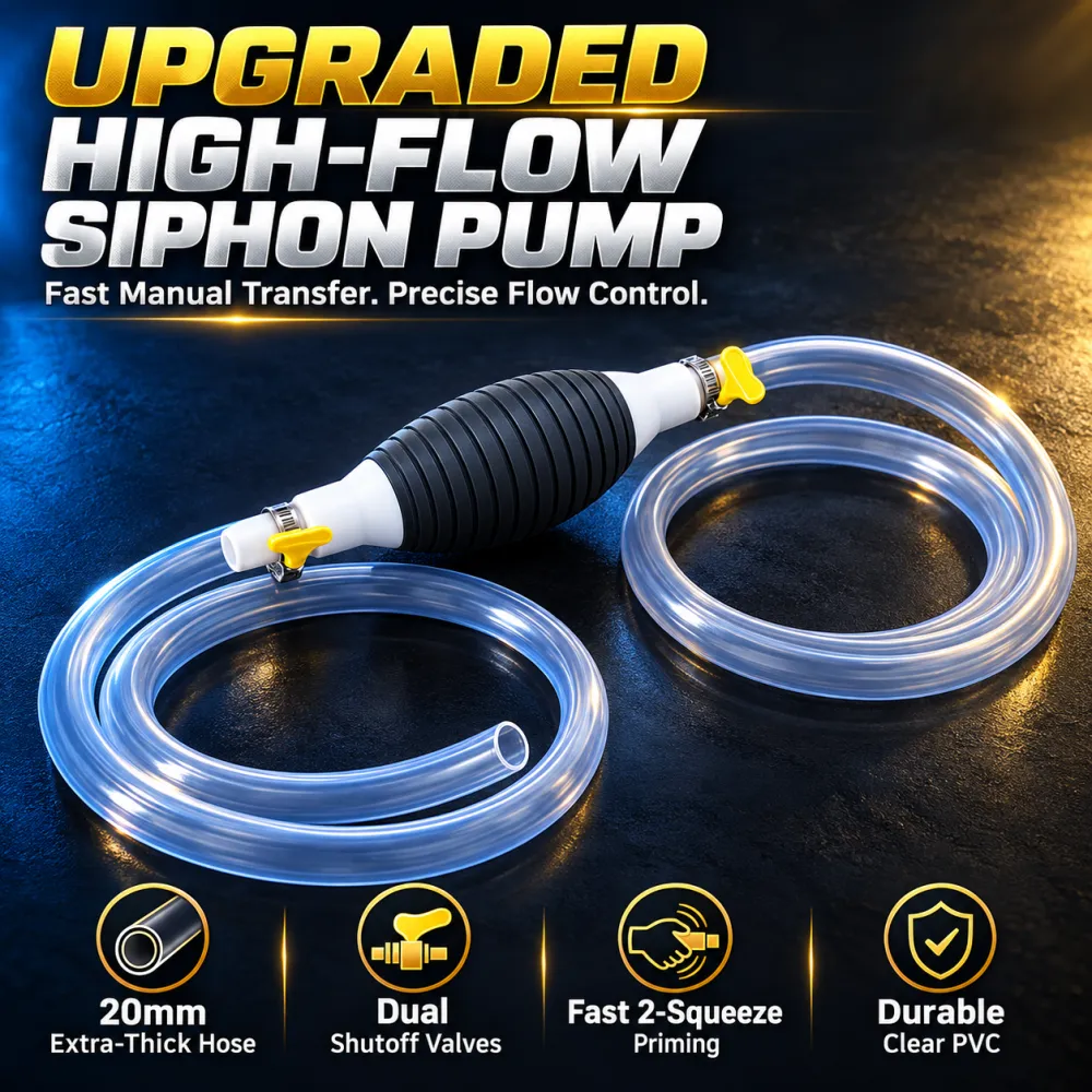 Manual Fuel Transfer Siphon Pump for Car