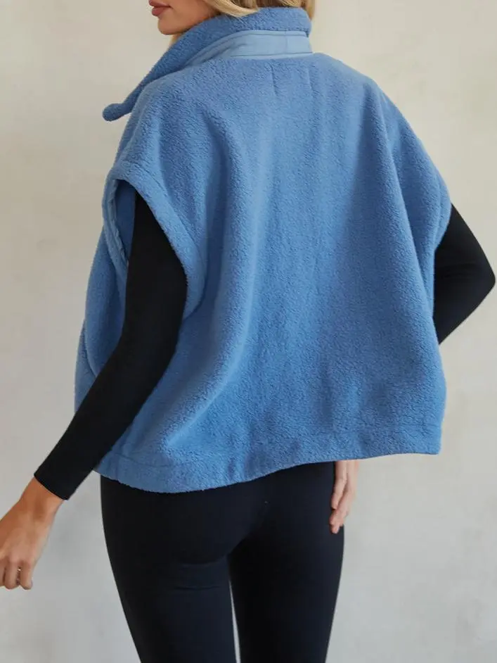 Oversized Fleece Vest