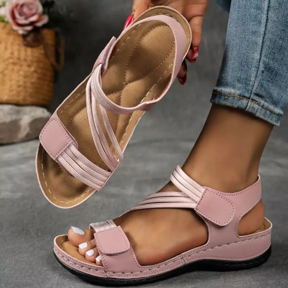 Easygoing Wedge Open Sandals