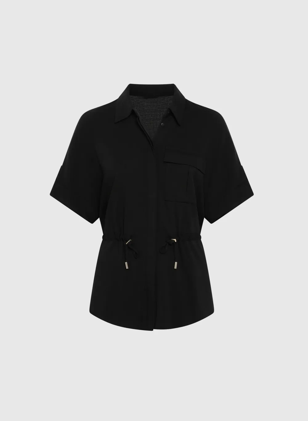 Versatile Casual Shirt In Safari Green