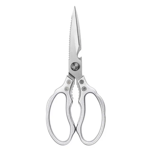 (Store Closing Sale) Heavy Duty Stainless Steel Kitchen Scissors,Multipurpose Ultra Sharp Utility Scissors, Professional Poultry Shears for Bone, Chicken, Meat, Fish, Turkey,Vegetables,Barbecue Scissors.