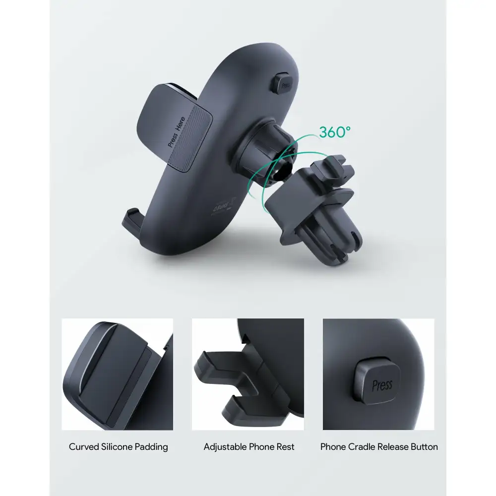 AUKEY Car Phone Mount Upgraded Vent Clip for Air Vent HD C58