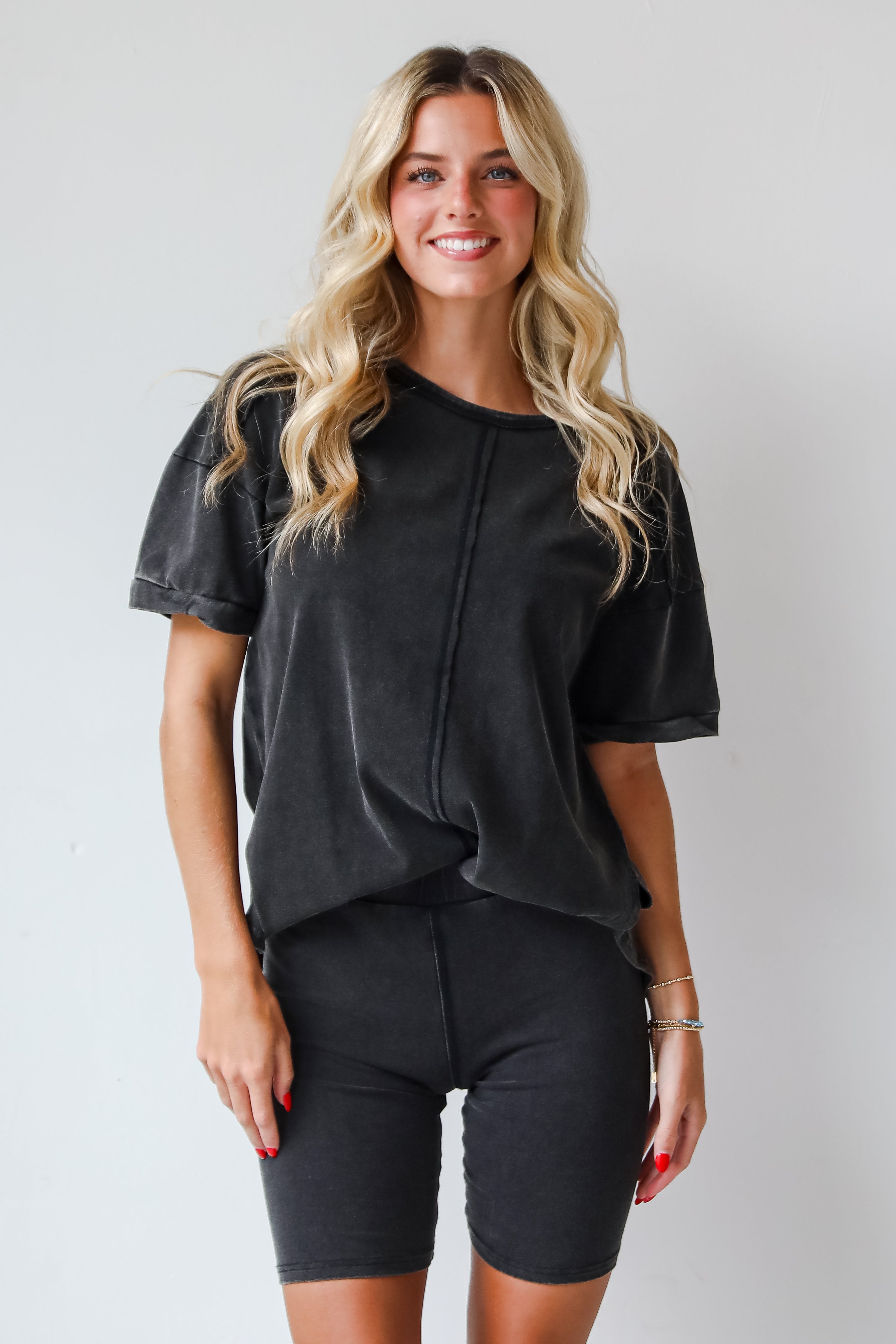 Comfy Mindset Oversized Tee - DU DEAL