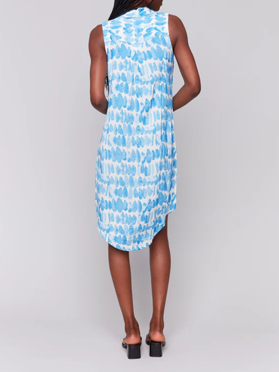 Casual All-Match Lazy Style Lapel Dress