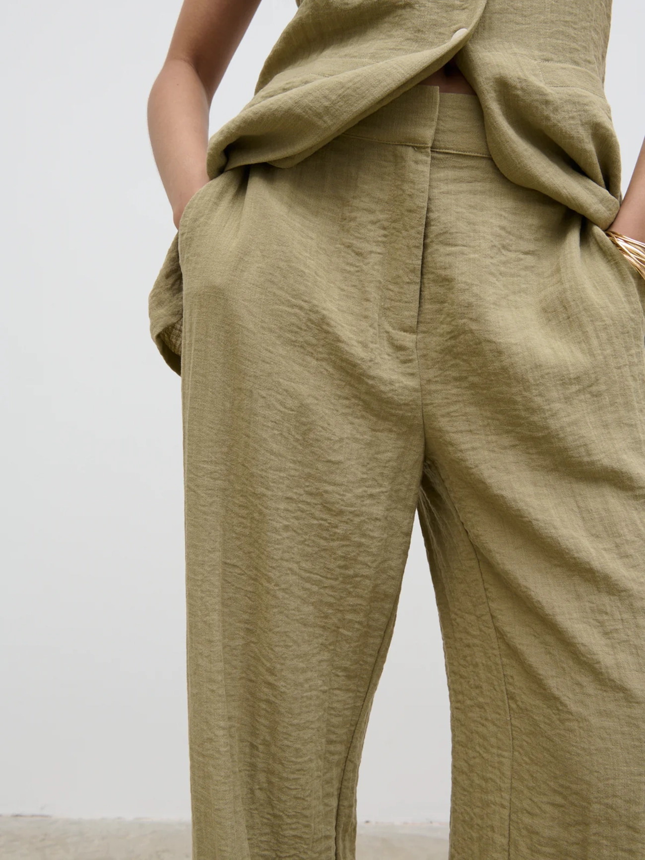 Olive Trousers