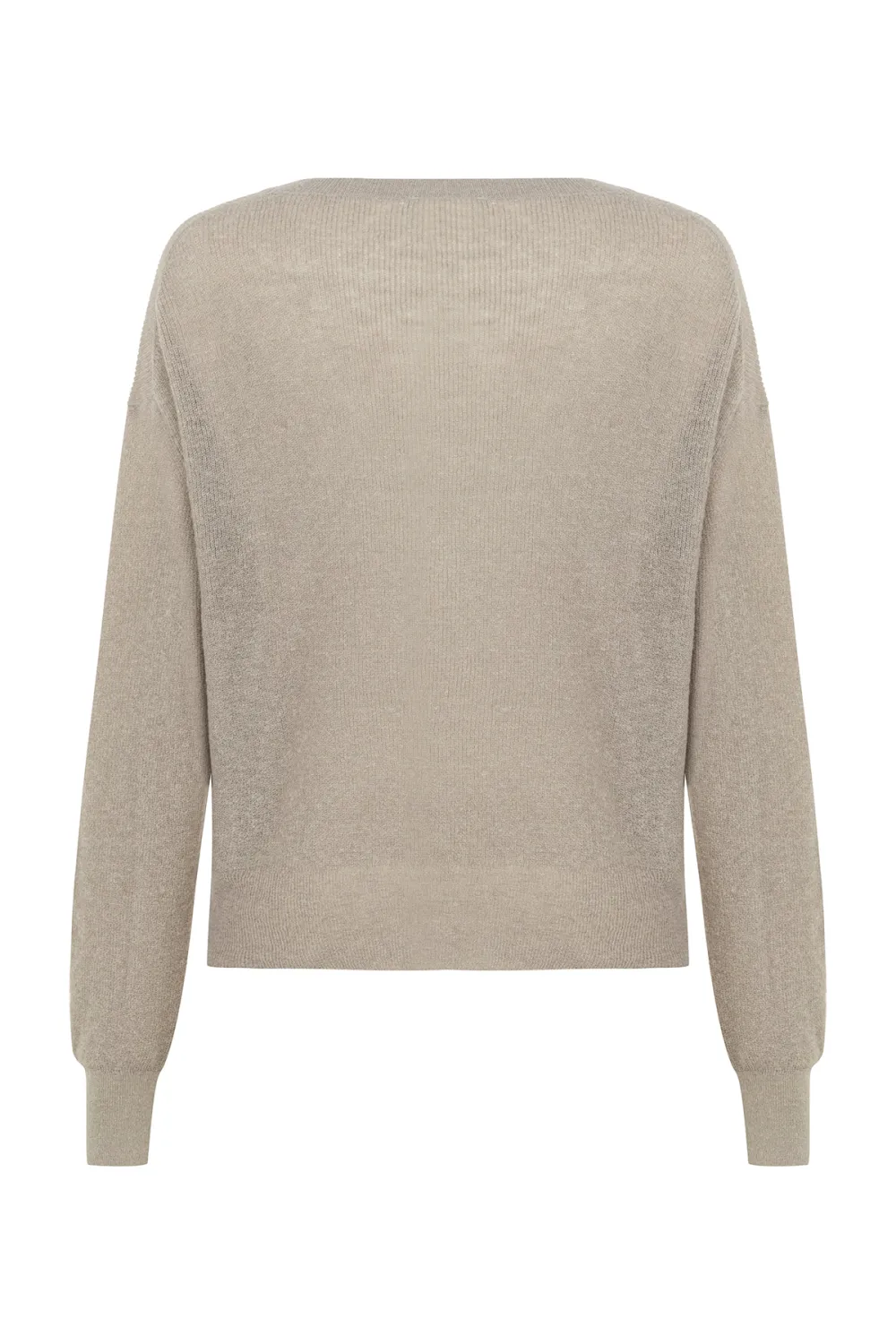 V-Neck Knitwear Sweater