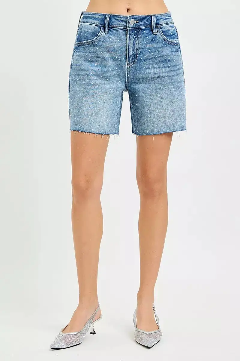 Slouchy Mid Length Casual Shorts
