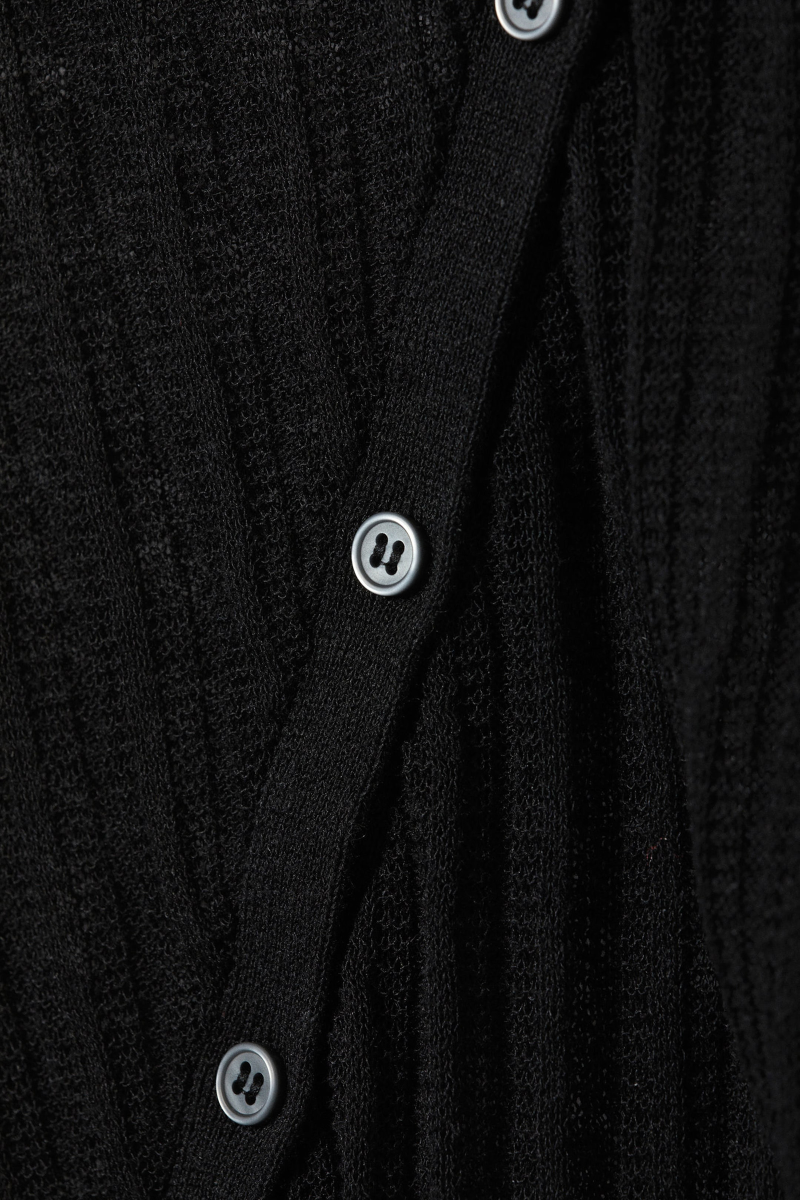 Asymmetrical Neck Long Sleeve Cardigan