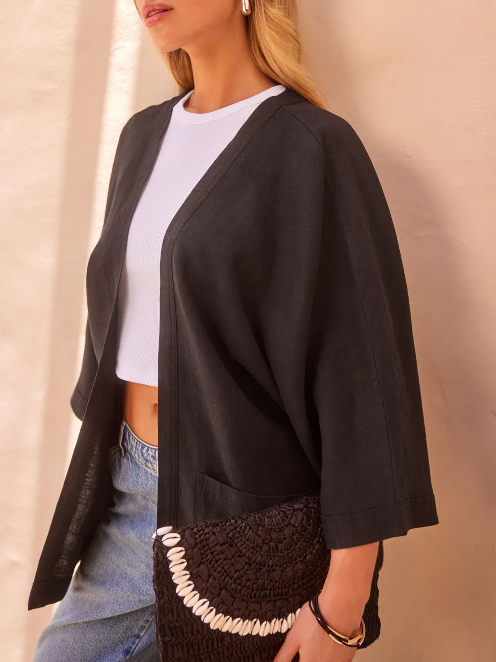 Linen Jacket And Coat