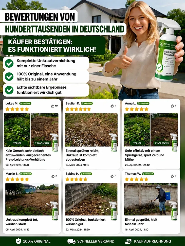 Long-Lasting Weed Inhibitor