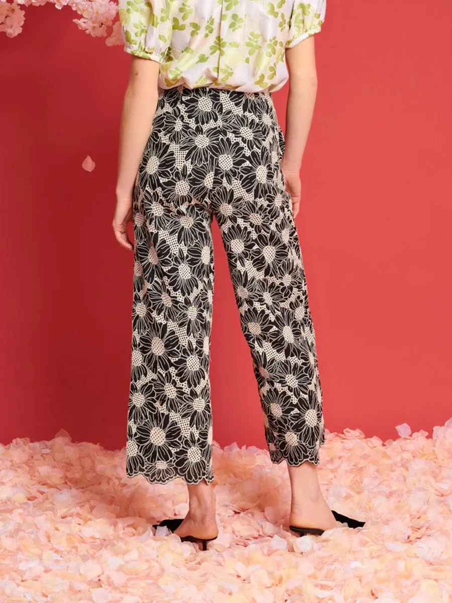 DREAM Flower Haze Wide Leg Trousers