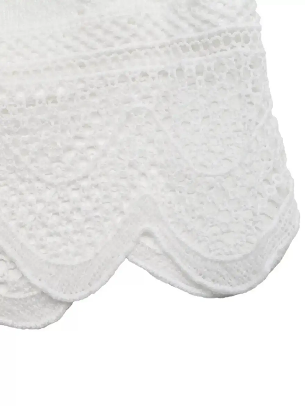 Lace Detail Ruffle Sleeve Button Up Shirt