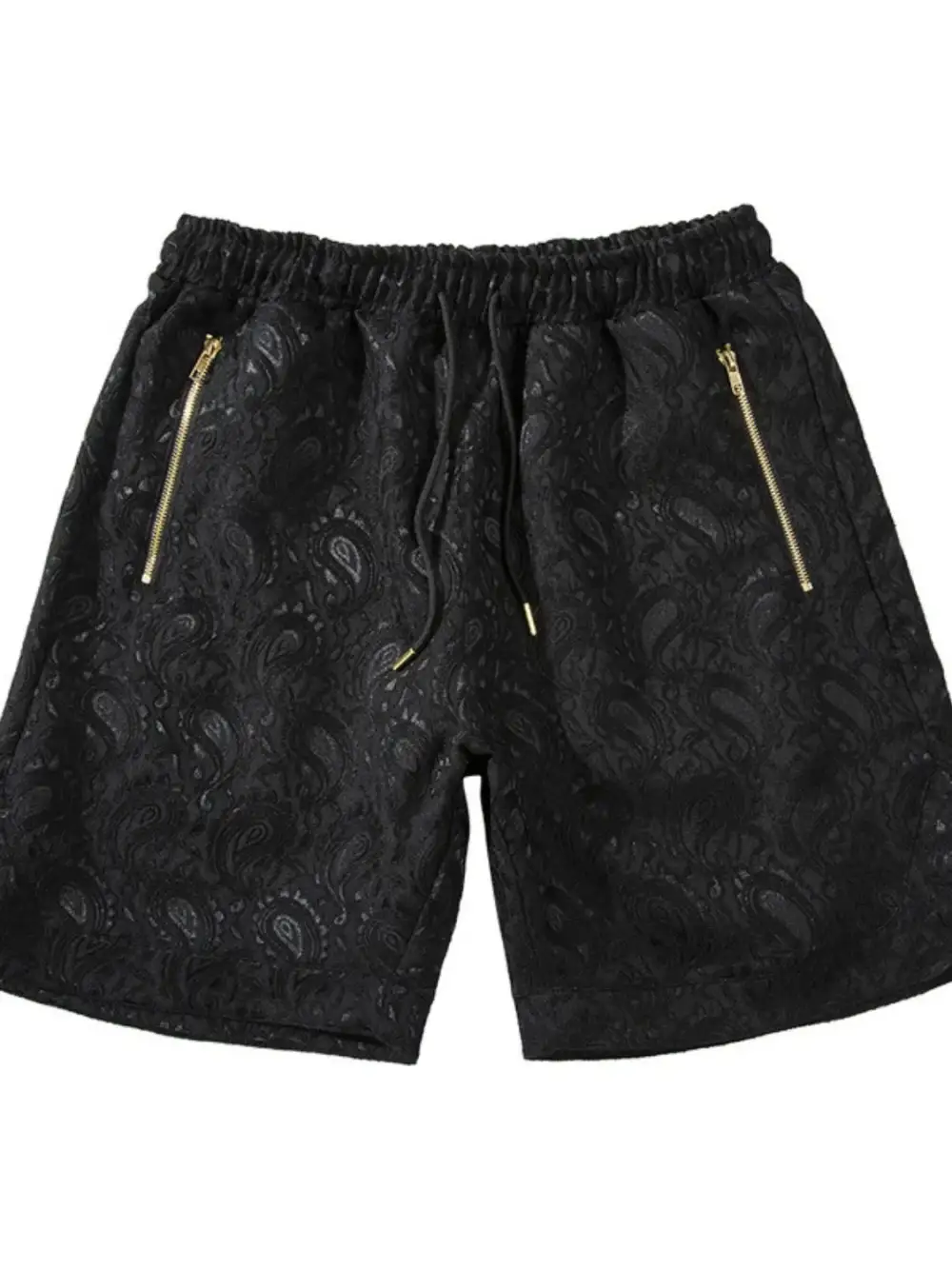 Modern Drawstring Cotton Blend Casual Shorts