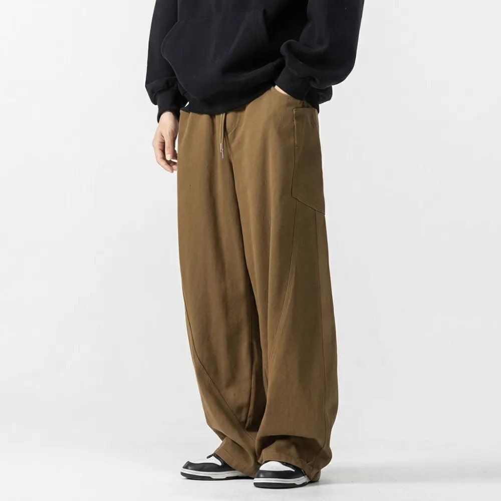 Soft Pleated Wide Pants
