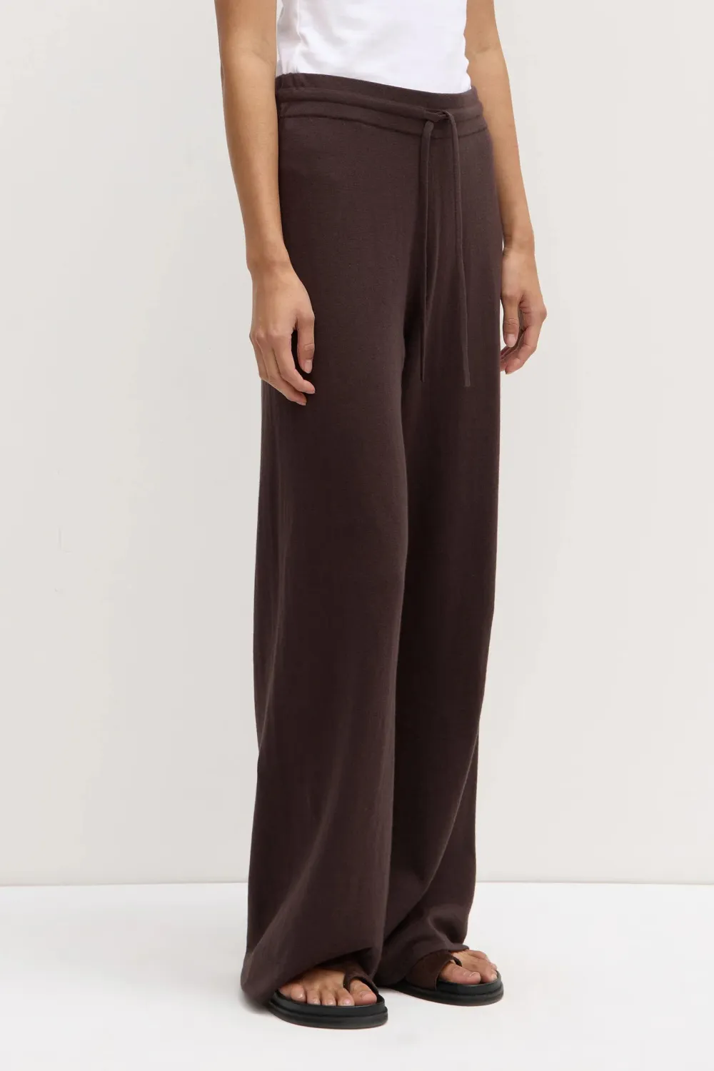 Wrap Up Elastic Waistband Pants