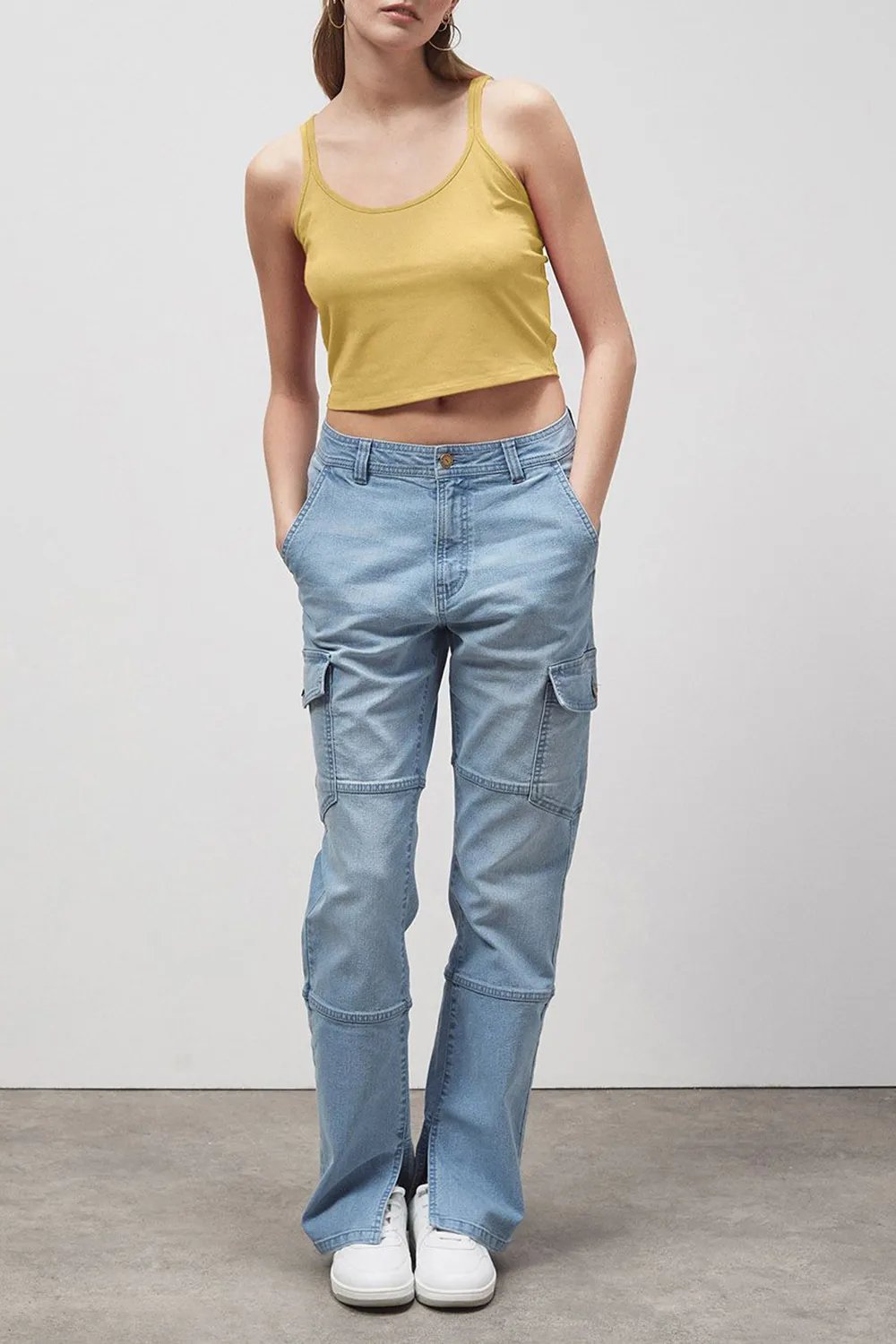 Pure Cotton Round Neck Breathable Women'S Vest