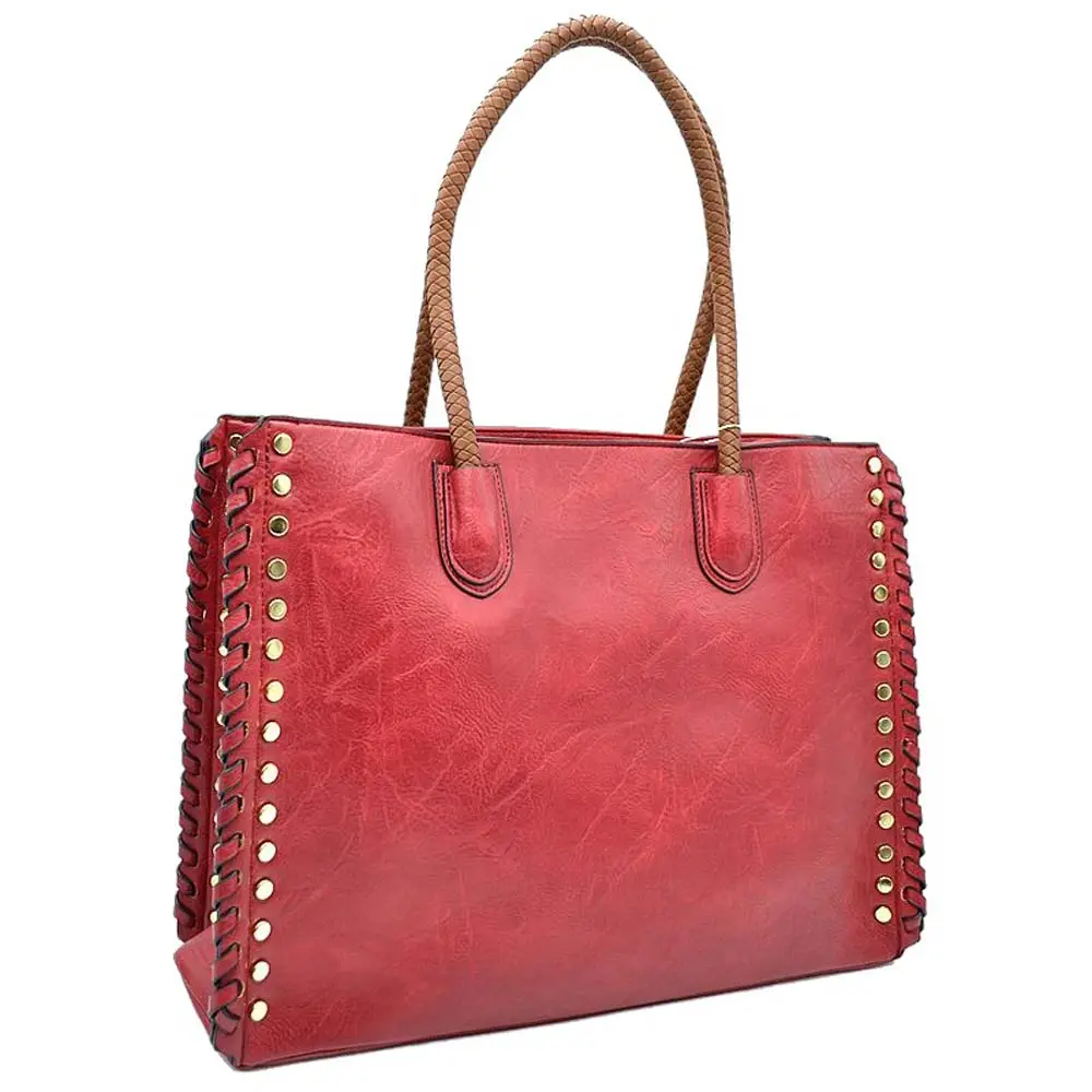 Tote Studded Shoulder Bag