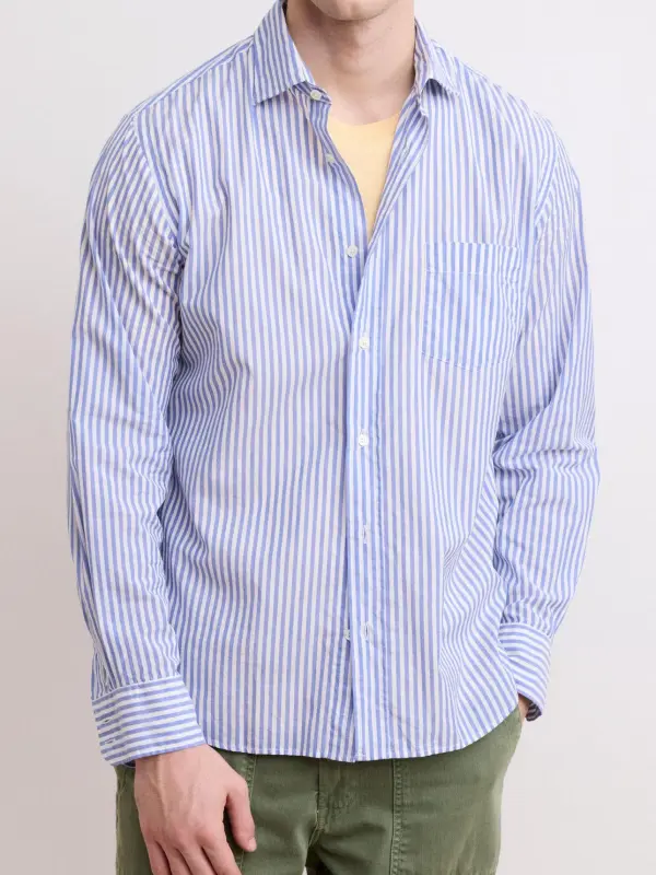 Soft And Comfortable Simple Cotton Stripted Shirt
