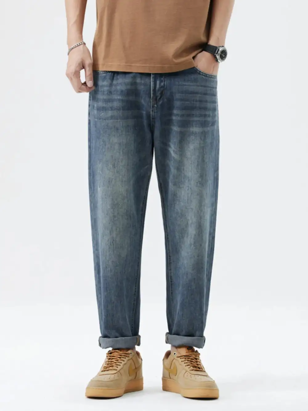 Casual Wash Relaxed Fit Jeans