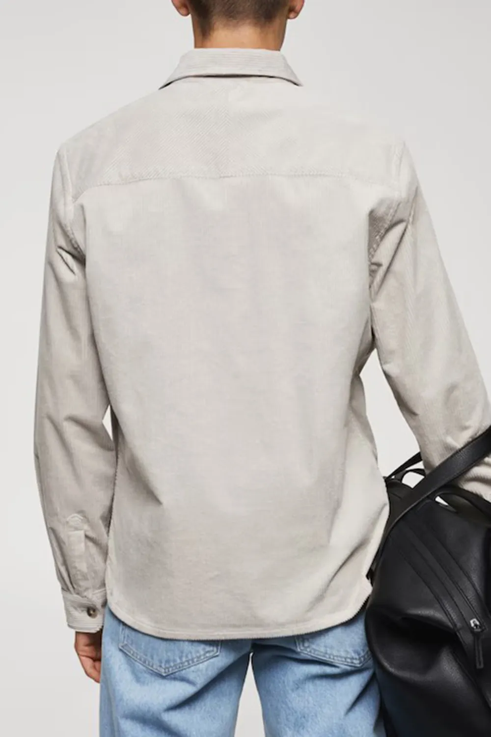 Corduroy Pockets Overshirt