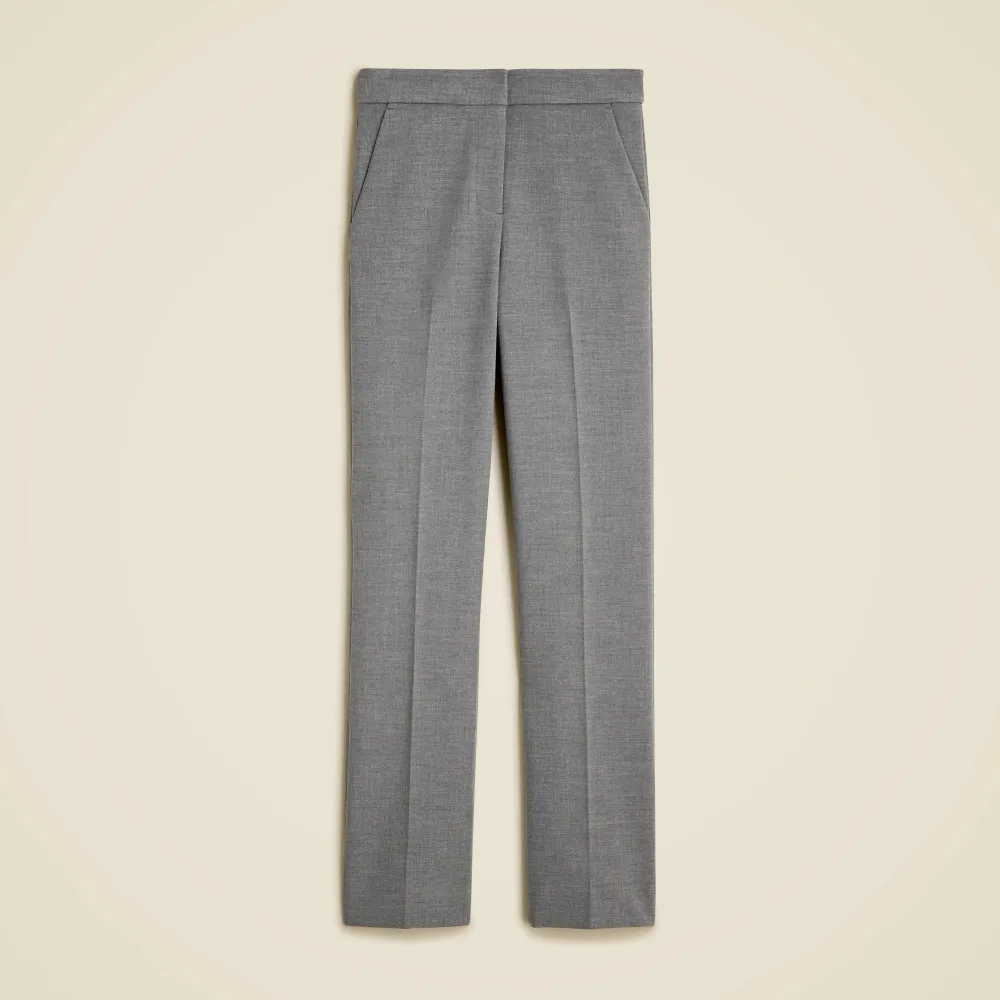 Straight-Leg Stretch Trousers