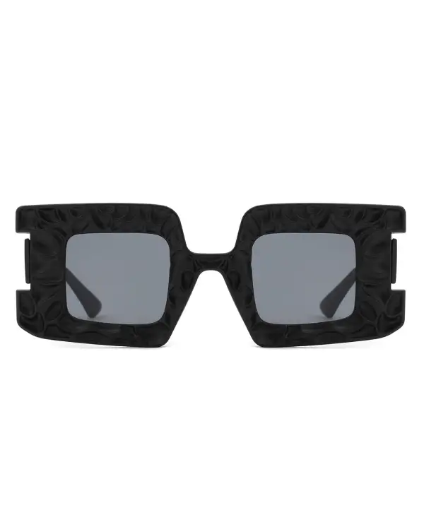 Square Geometric Frame Sunglasses