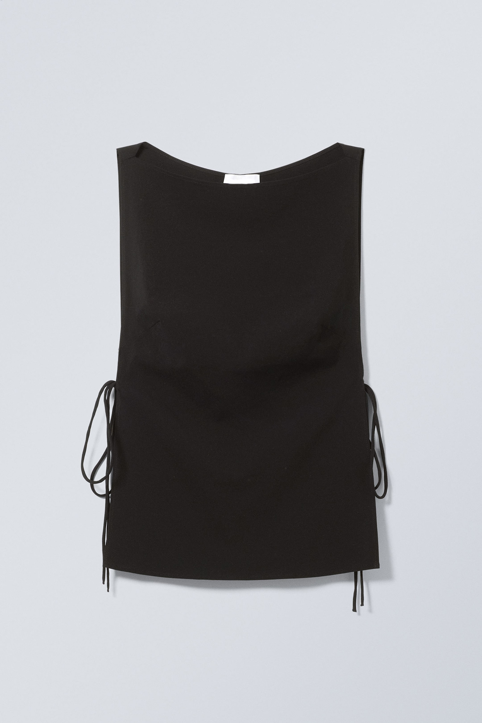 Side Tied Boat Neck Tank