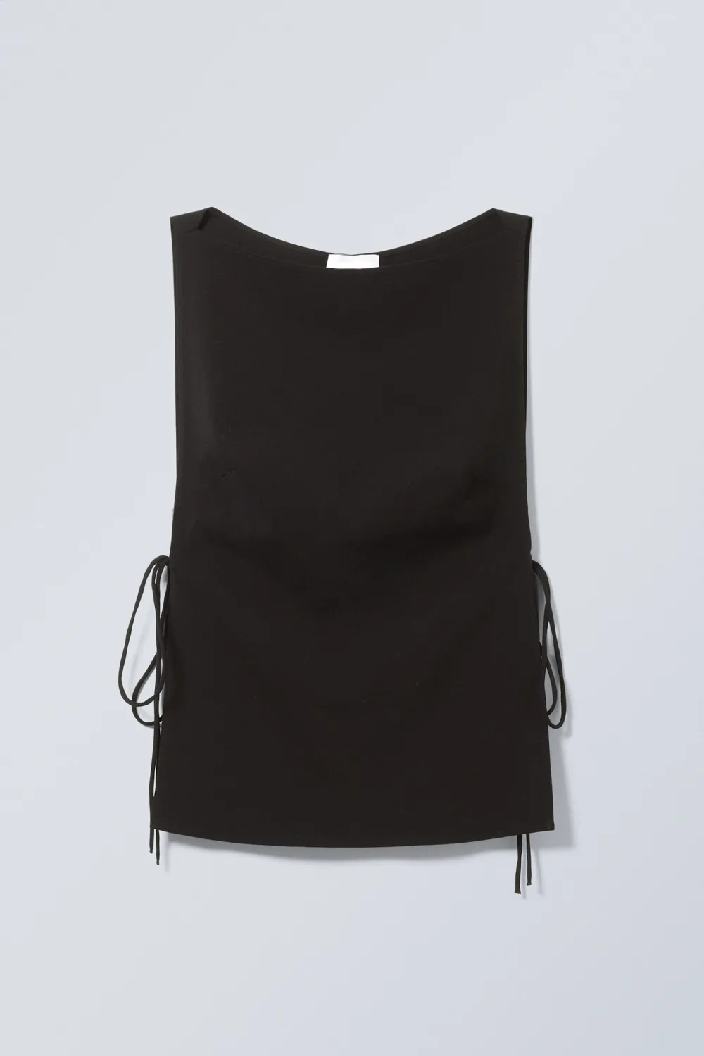 Side Tied Boat Neck Tank