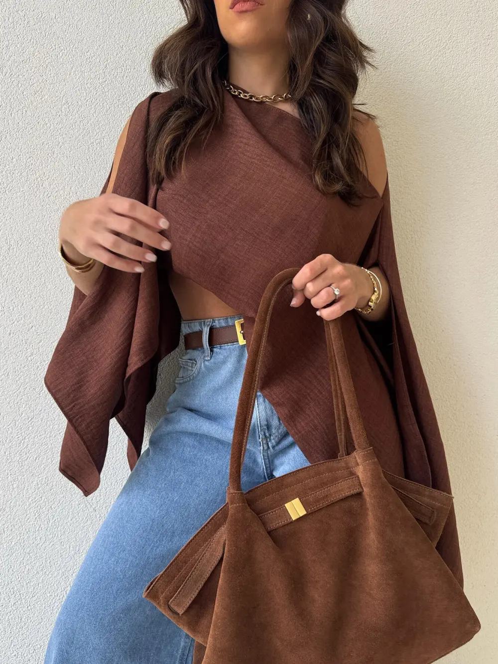 Off Shoulder Cropped Top